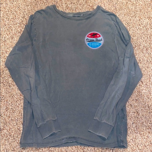 orange beach long sleeve - Picture 1 of 3